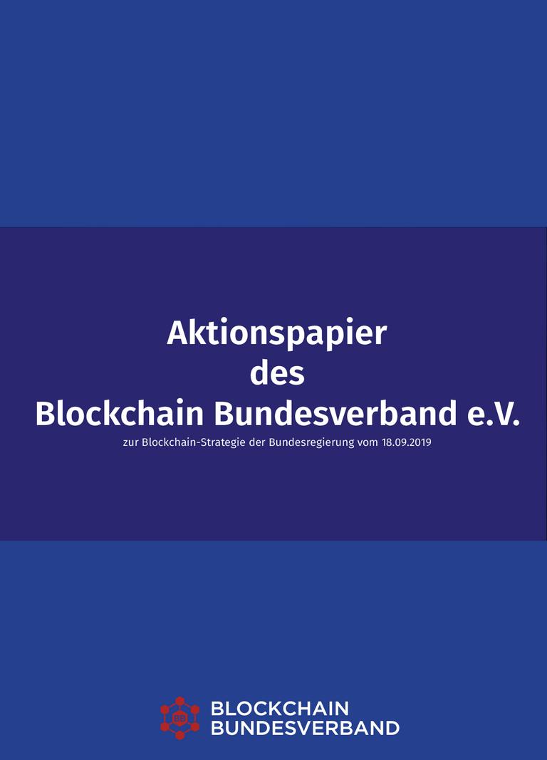 Aktionspapier des Blockchain Bundesverband e.V.